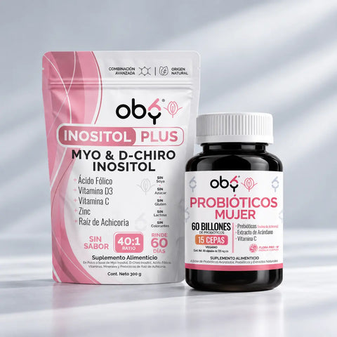 Pack: Inositol Plus + Probióticos Mujer 60 cápsulas Fast Bundle