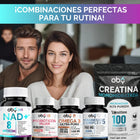 NAD+ con Resveratrol 30 cápsulas oby.mx