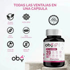 OBY MULTI HER Multivitaminico MUJER, 20 Vitaminas, Minerales y Nutrientes. 120 CAPS oby.mx
