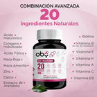 OBY MULTI HER Multivitaminico MUJER, 20 Vitaminas, Minerales y Nutrientes. 120 CAPS oby.mx