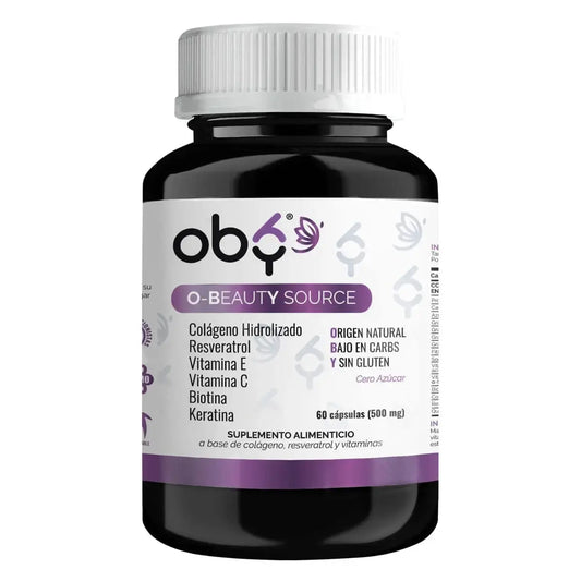 Oby Beauty. Vitaminas cabello uñas piel