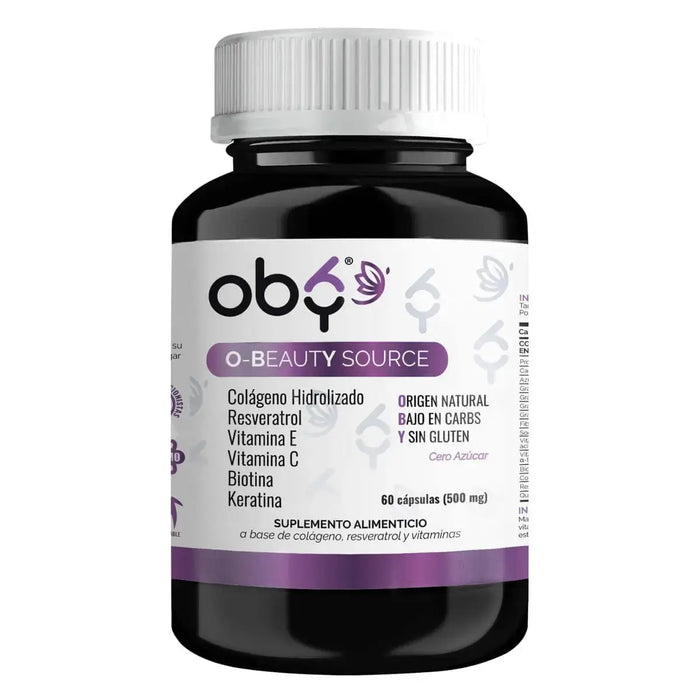 Oby Beauty. Vitaminas cabello uñas piel